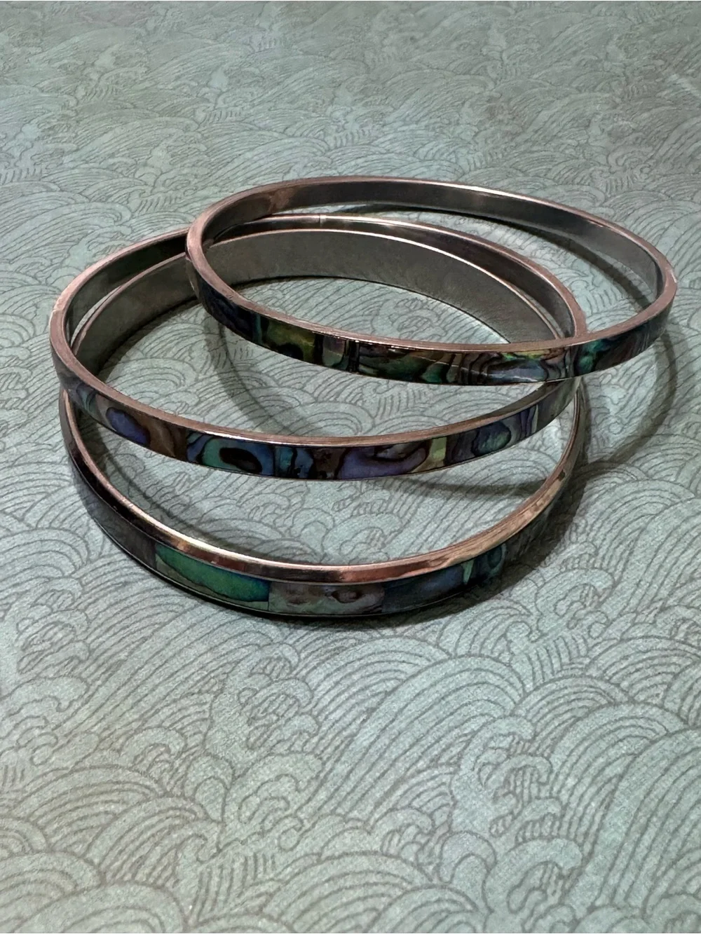 ABALONE BANGLE BRACELETS